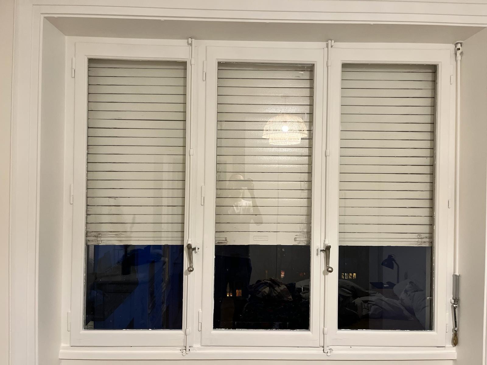 Volets roulants PVC blanc